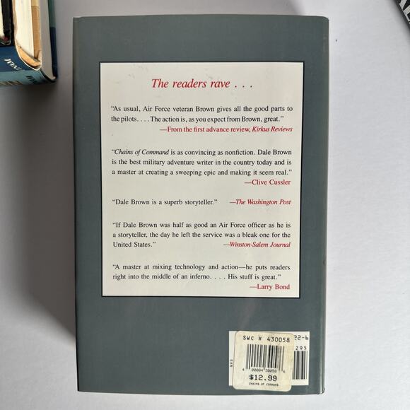 Dale Brown Book Lot of 5-All Signed And Dated 1st Editions - Picture 13 of 16